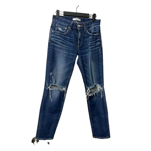 MOUSSY VINTAGE Isko Comfort Ivey Distressed Jeans - Picture 2 of 10